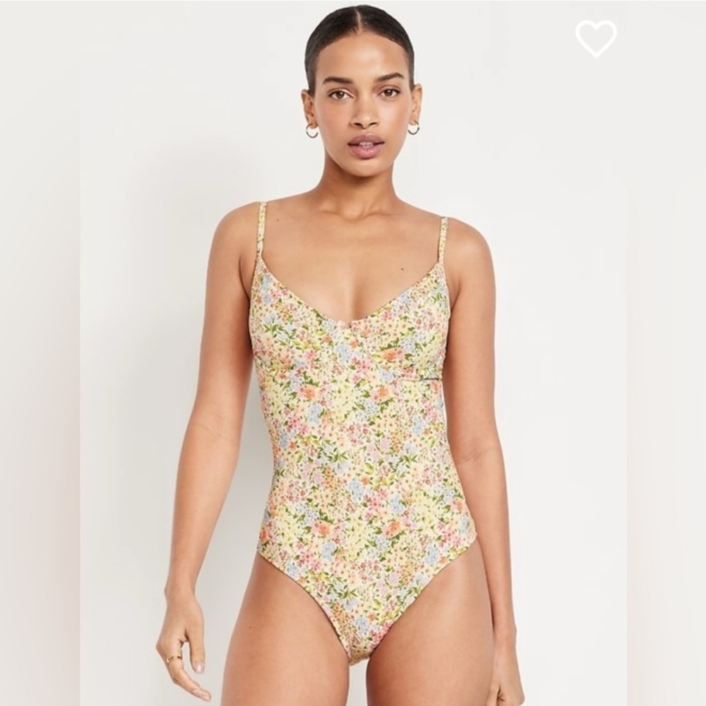 Old Navy Floral One Piece Swimsuit